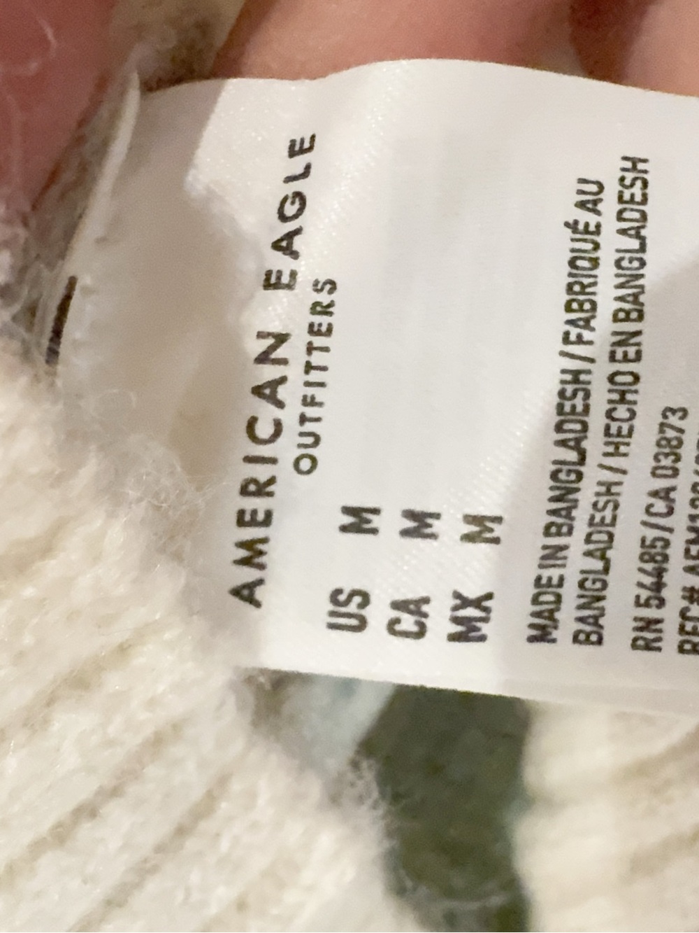 NWT 0348-1672 American Eagle sweater M - Picture 3 of 5